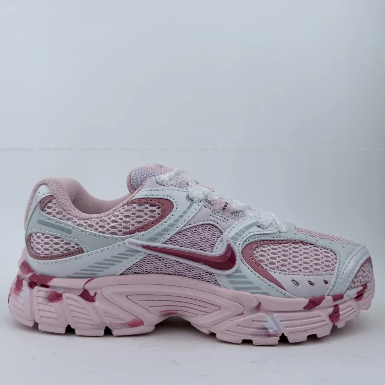 کتونی نایکی وی 5 رانر صورتی سفید Nike V5 Runner Pink White کد 2202