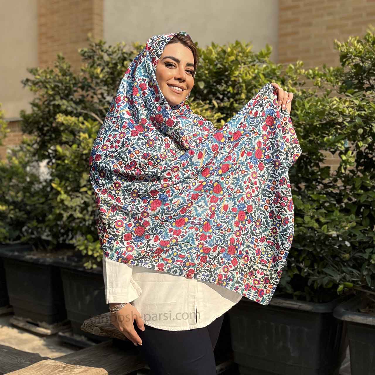 شال نخی زنانه کد 03