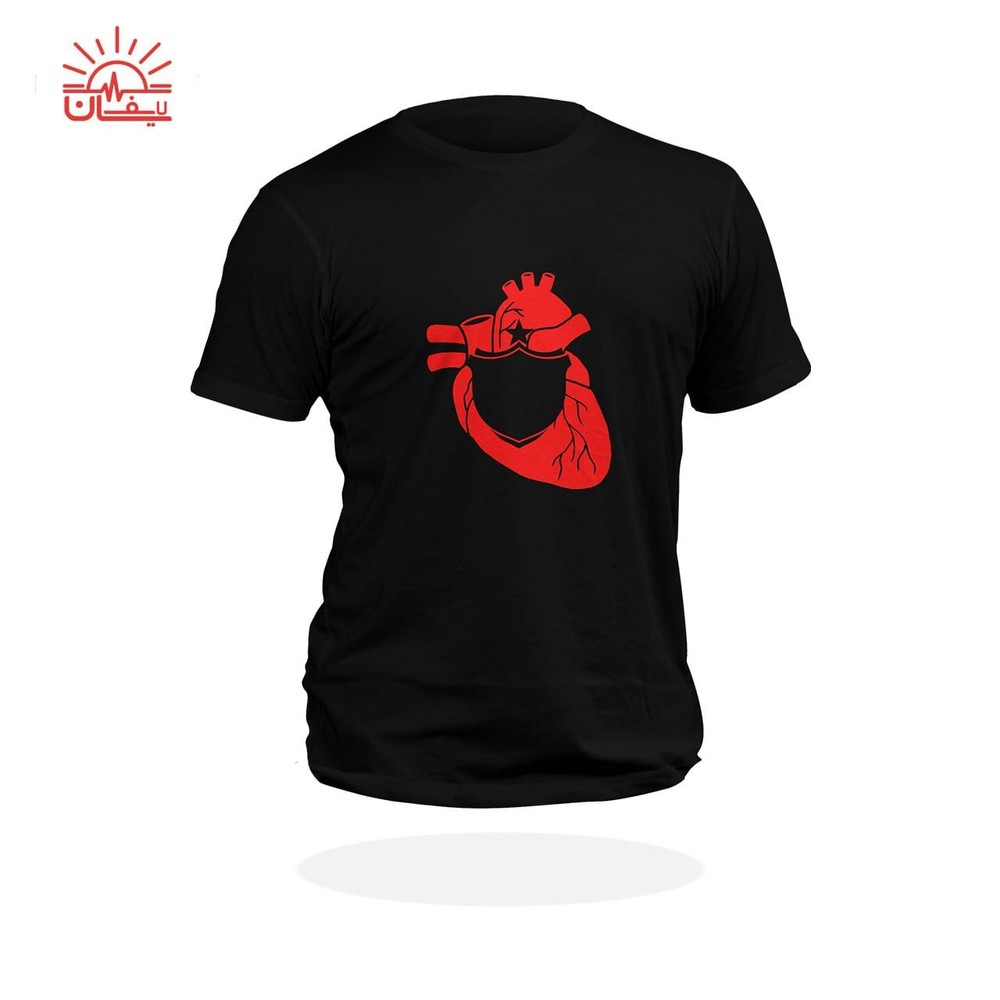 تیشرت مشکی پرسپولیس HEART