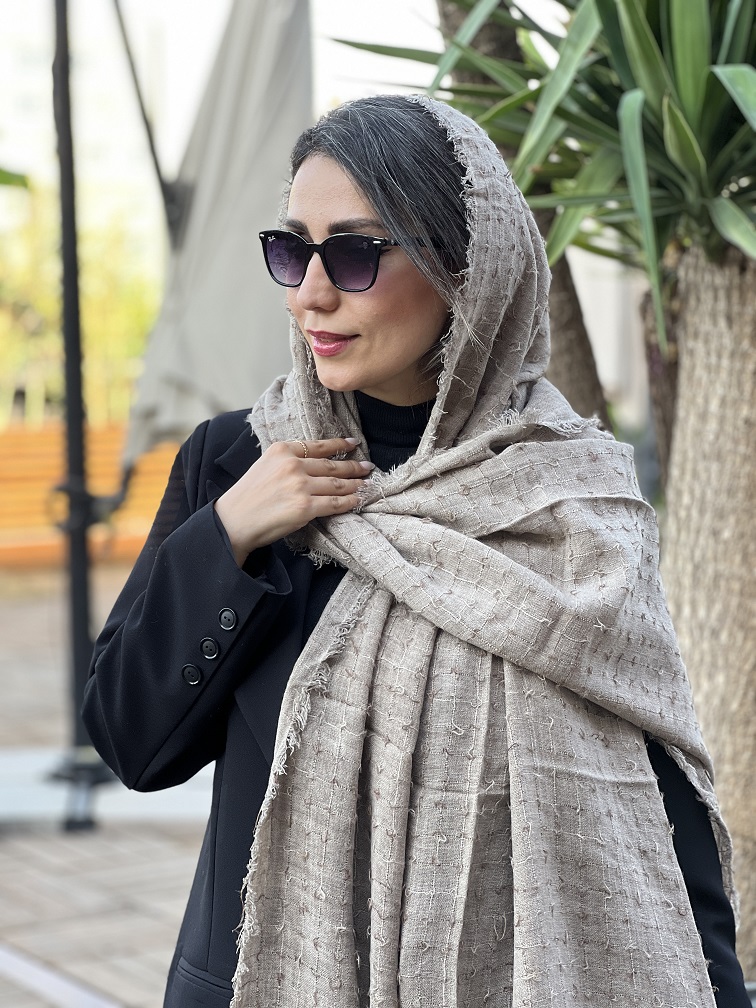شال ویونا شکلاتی تافی