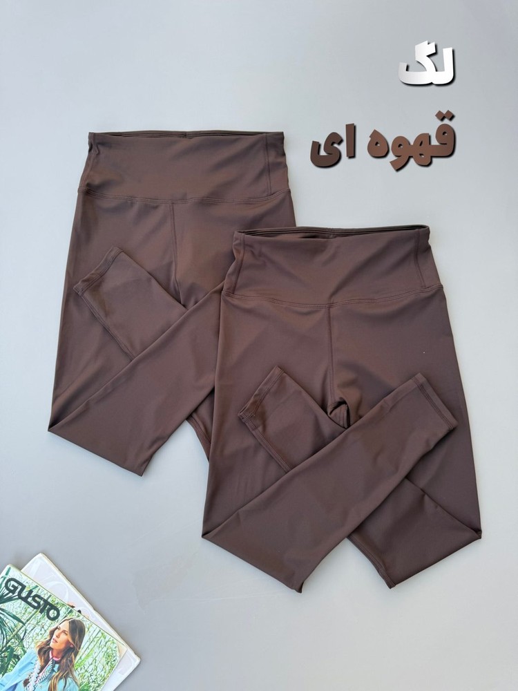 لگ قهوه ای ساده