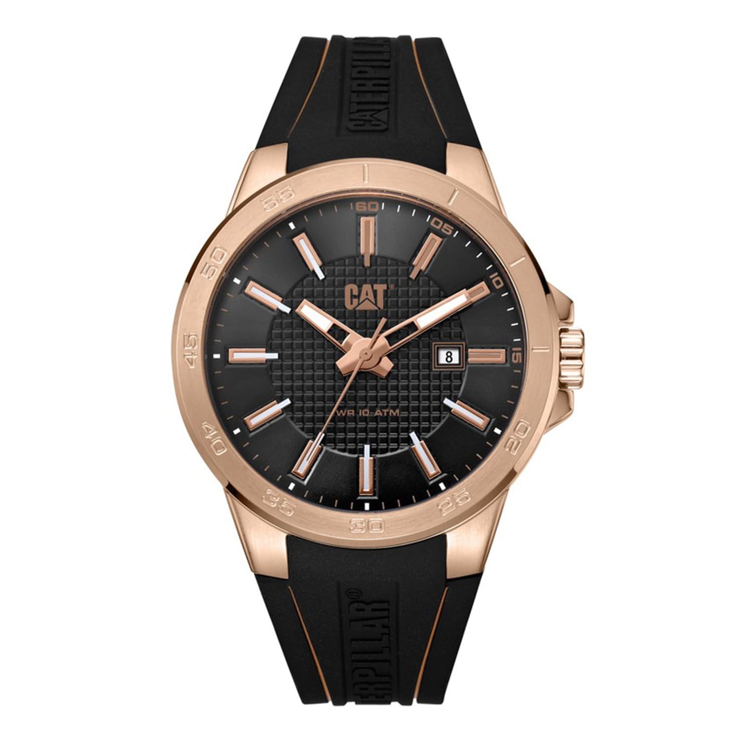 ساعت مچی مردانه CAT مدل Stealth Black Rose Gold CC.191.21.119