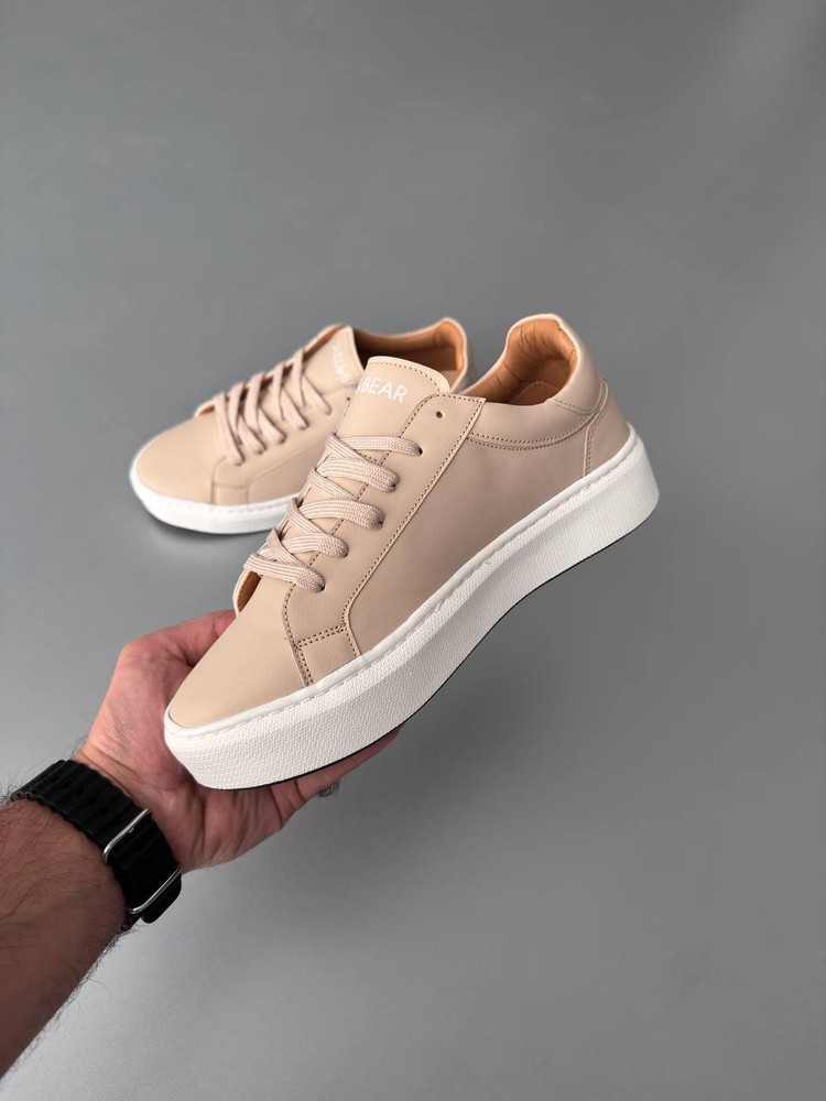 کتونی Pull&Bear کرم کد SO802C
