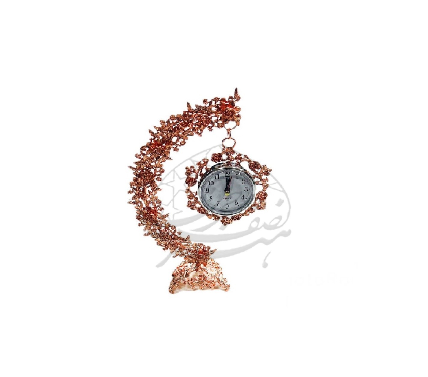 ساعت طرح گل شکوفه