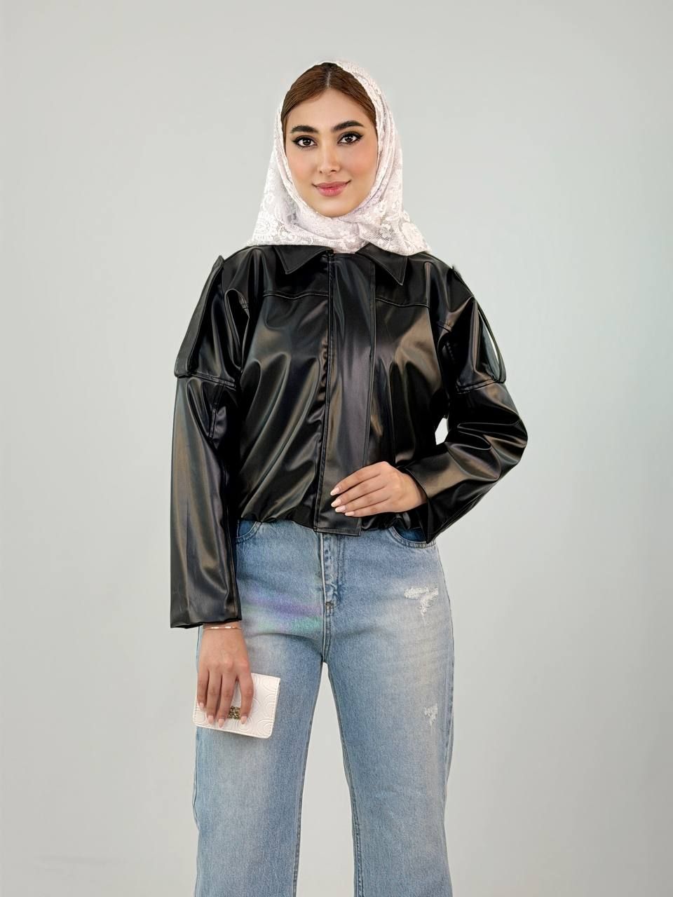 جکت چرم زنانه