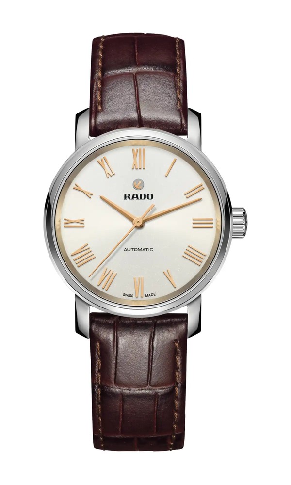DiaMaster White Dial Automatic Ladies Watch