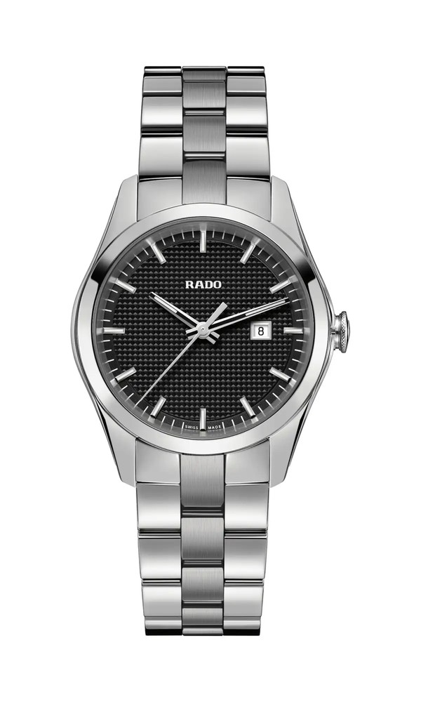 Hyperchrome Quartz Black Dial Ladies Watch