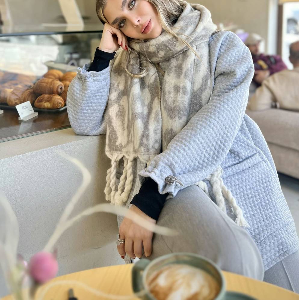 Big scarf - بیگ اسکارف پلنگی ( رنگبندی ) 🧣
