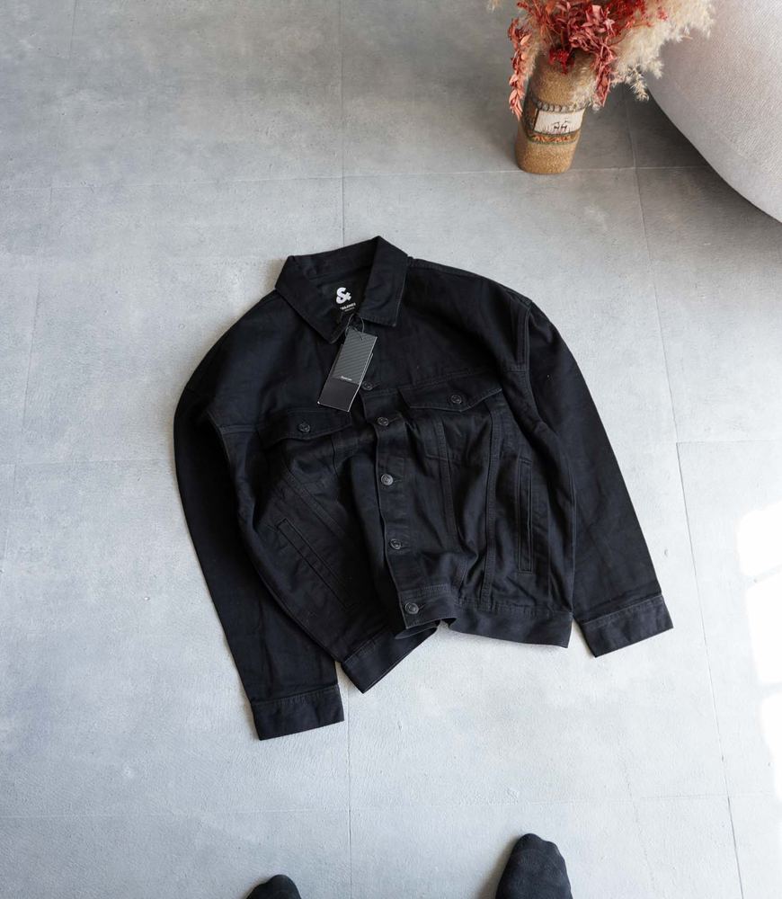 جکت جین مشکی Jack&Jones