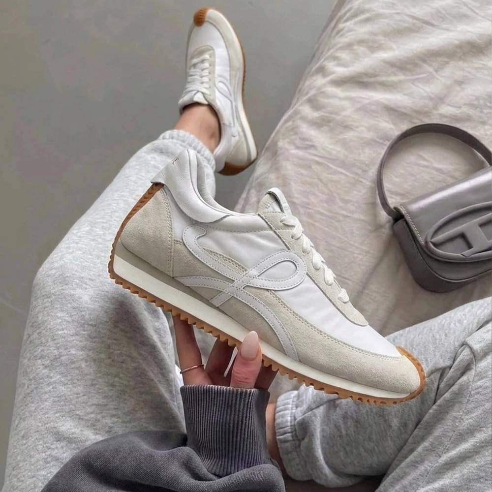 کتانی لووه فلو رانر سفید | LOEWE Flow Runner White