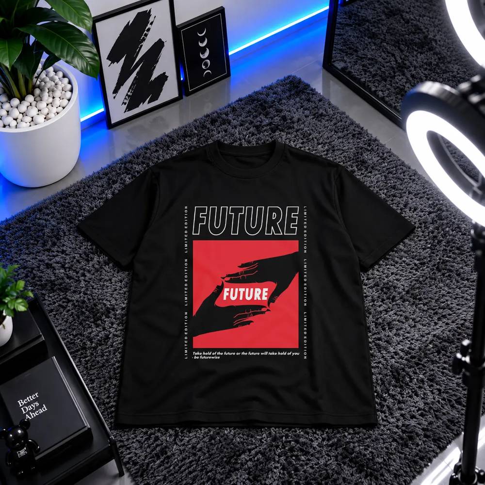 تیشرت تایپوگرافی Future کد 28898