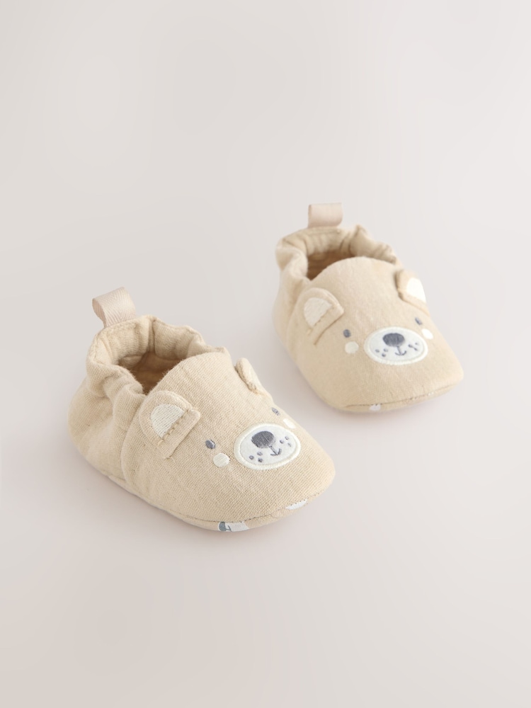 کفش راحتی و پاپوش نوزادی طرح خرس نکست | Next baby slip-on shoes