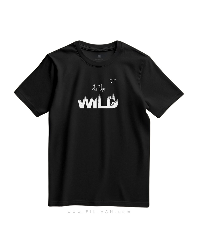 تیشرت طرح into the wild