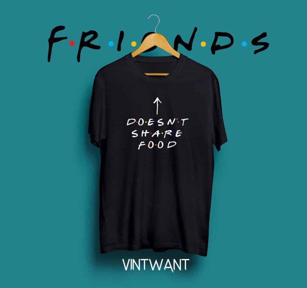 تیشرت با طرح Friends(تیشرت براش 4 )