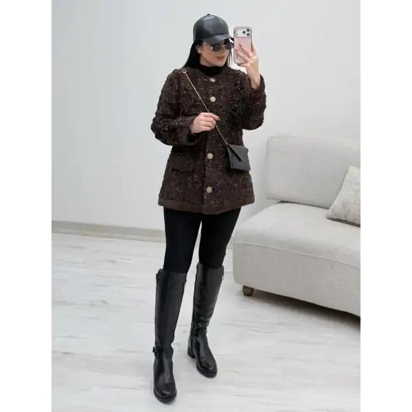 پالتو خز کارولین آستردوزی شده خز وارداتی
