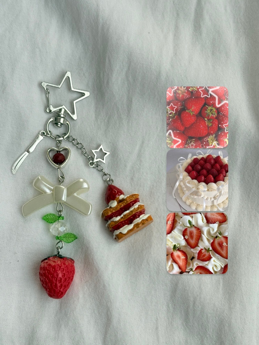 چارم بگ توت فرنگی: Creamy Berry