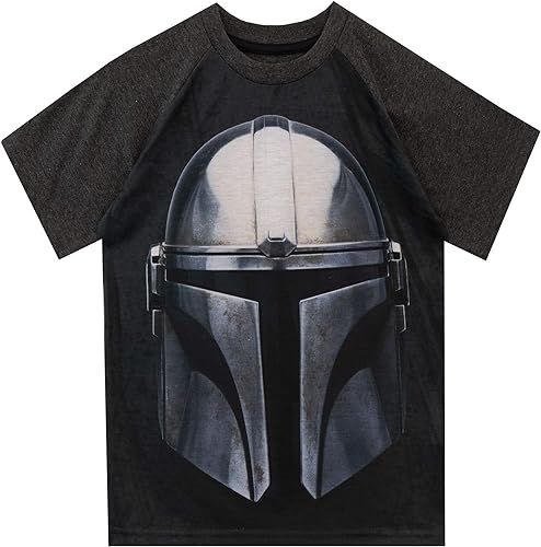 تیشرت لانگ دخترانه مندلورین | تیشرت لانگ دخترانه The Mandalorian طرح Star Wars Boys کد 132264