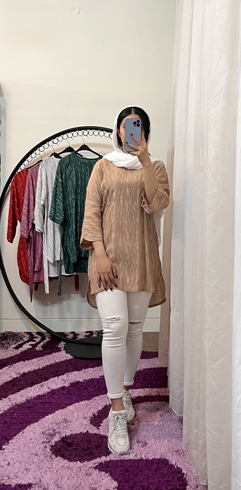 شومیز کمربنددار – کد 146