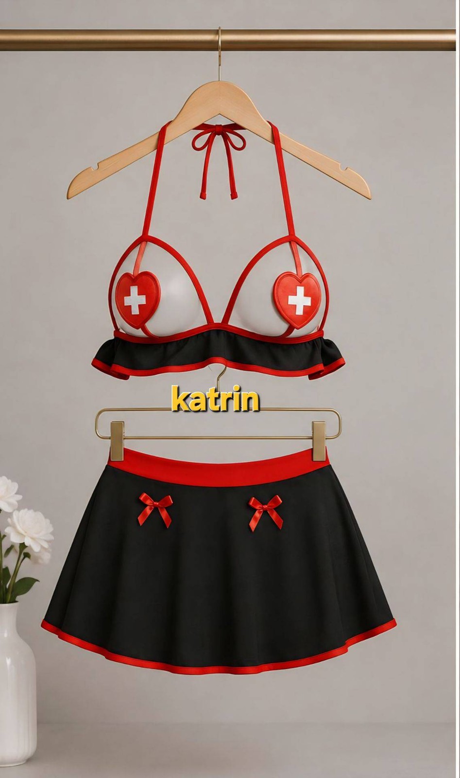 ست دوتکه پرستاری زنانه برندKATRIN