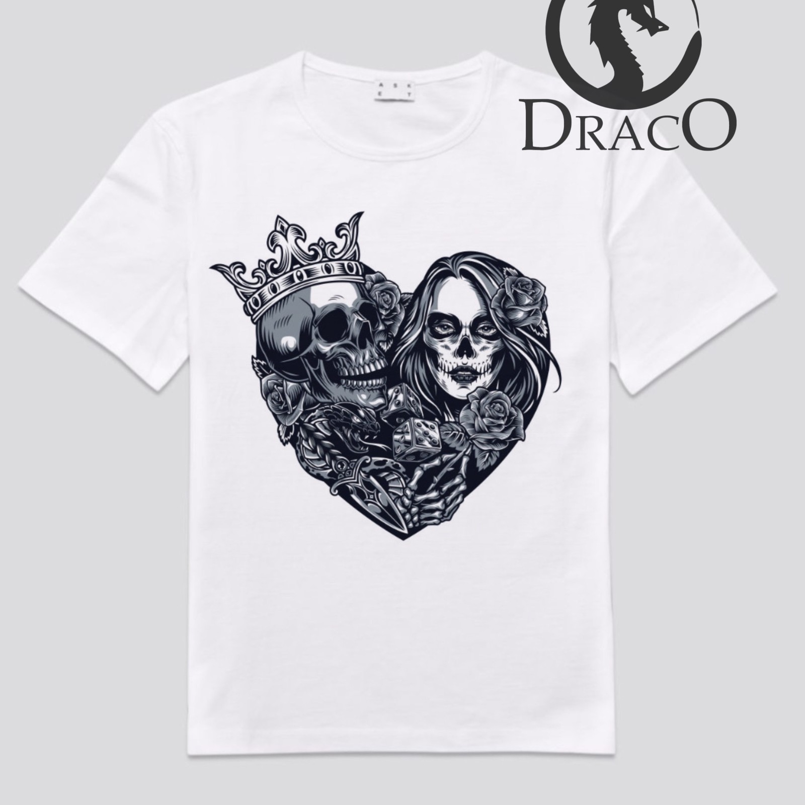 تیشرت Girl Skull