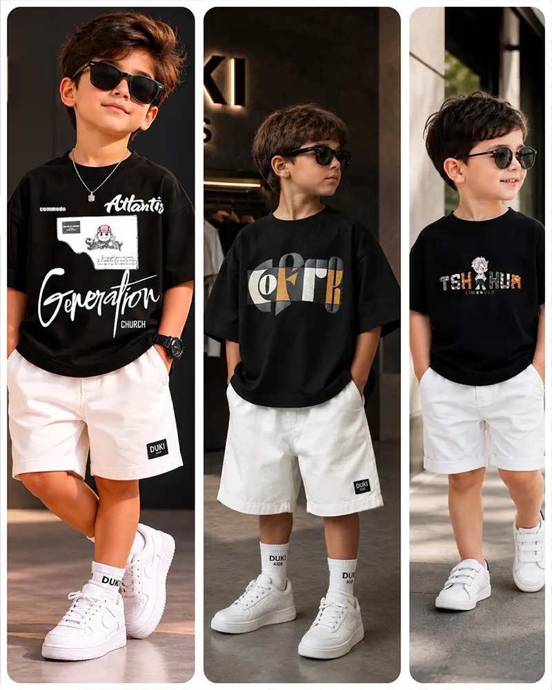 تیشرت تک مشکی boy