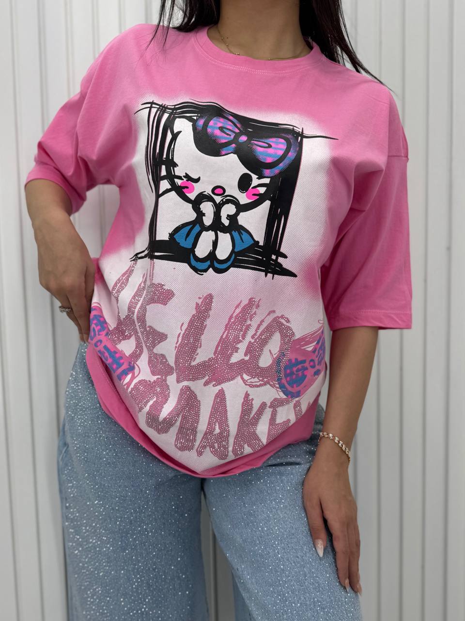 تی‌شرت Hello kitty کد 002011379