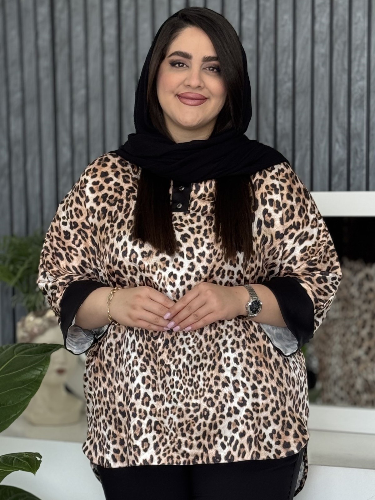 تونیک پلنگی کد 1501