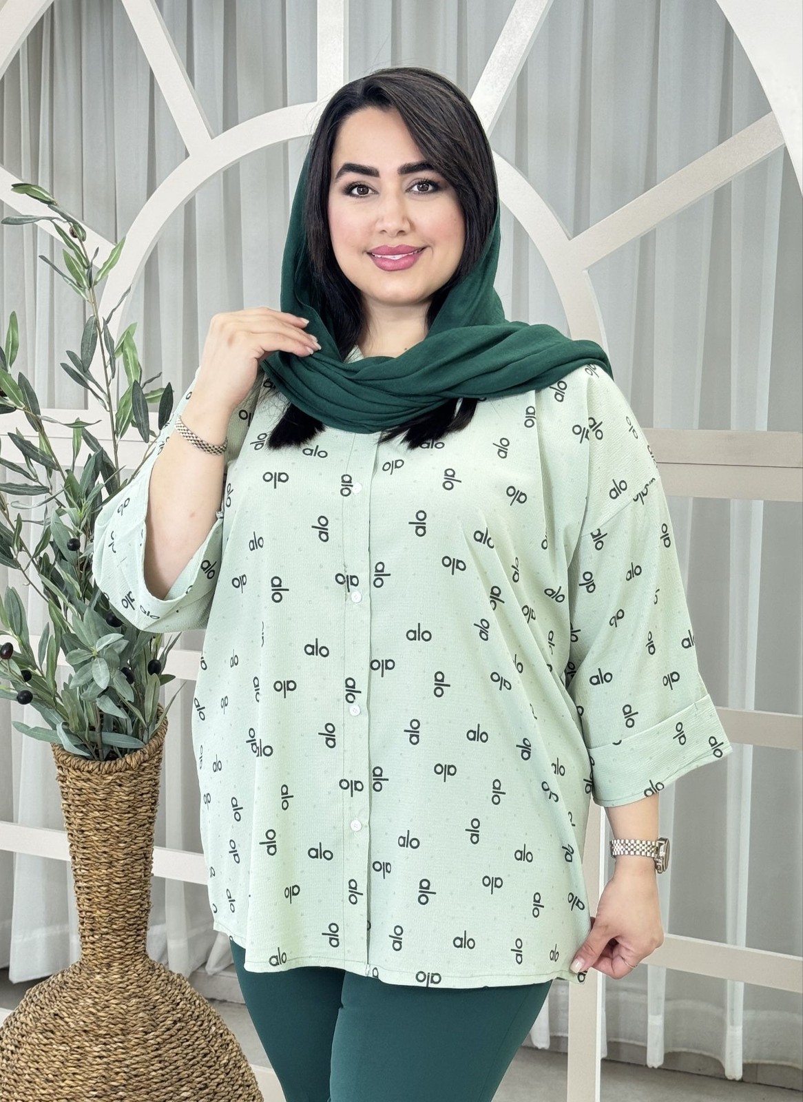 شومیز مانتویی alo کد 1456