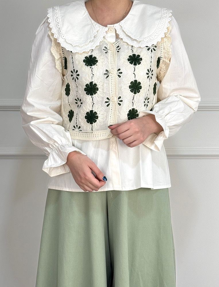 ژیله مکرومه گلدوزی