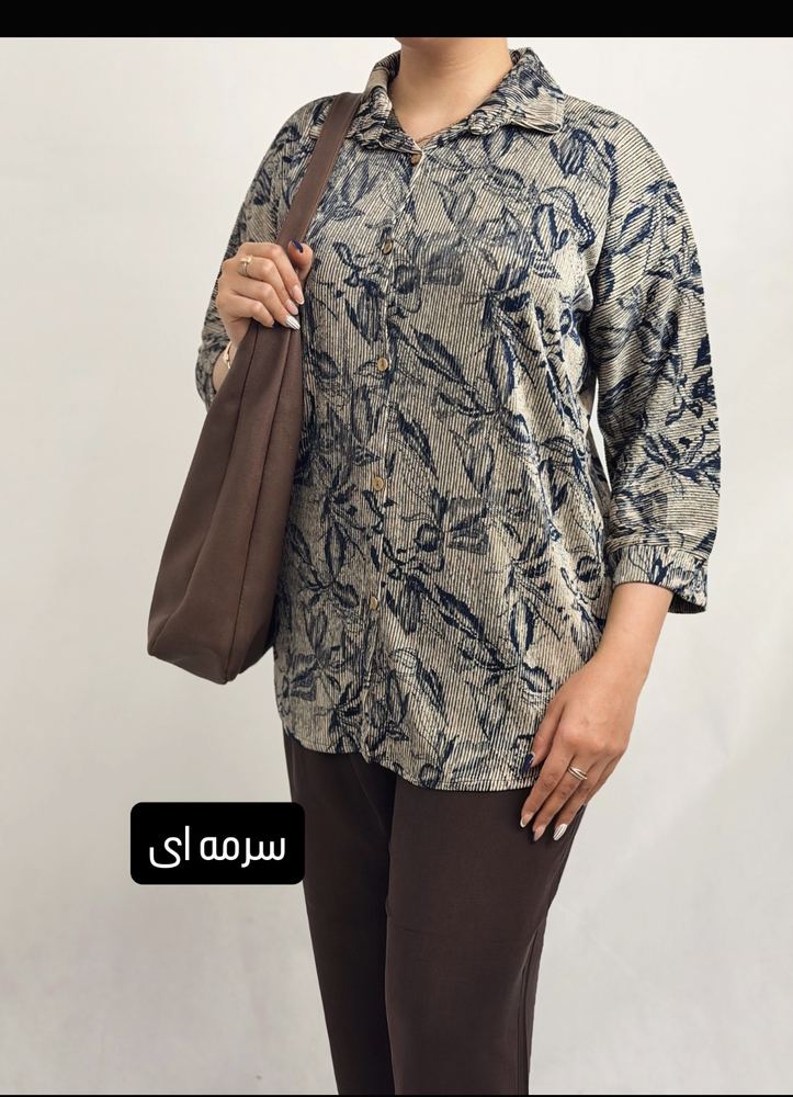 شومیز مانتویی کد 1175
