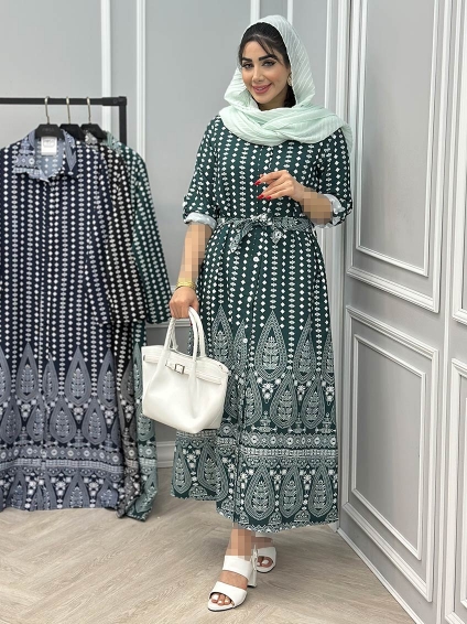پیراهن پفکی زنانه مدل ژیوار