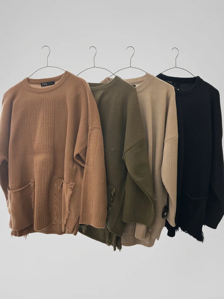 بلوز بافت لش ZARA