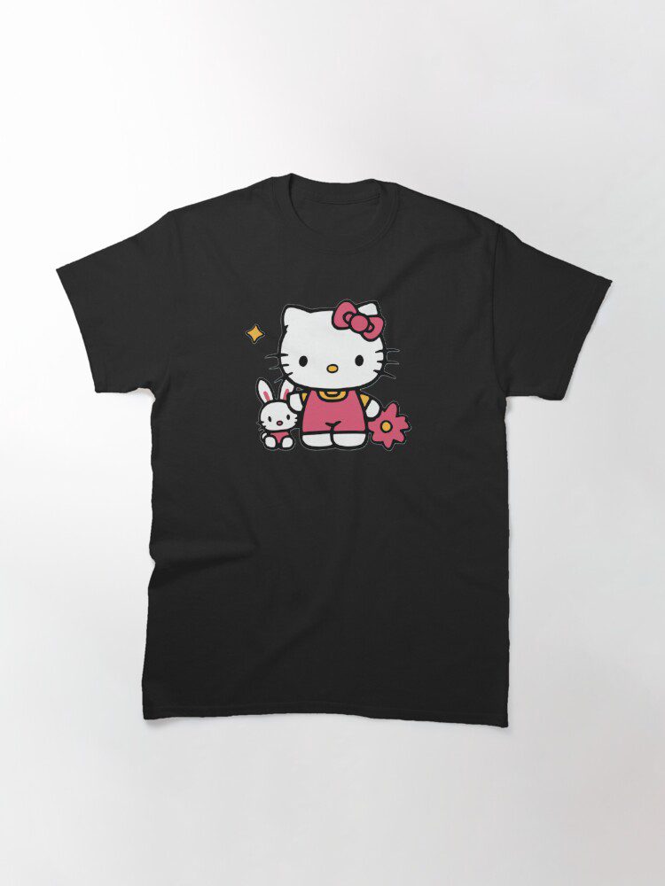 تیشرت Kitty طرح Hello Kitty and Her Bunny کد 261836