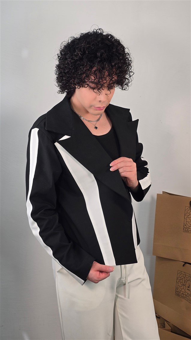 کت باکسی لاين Line Jacket