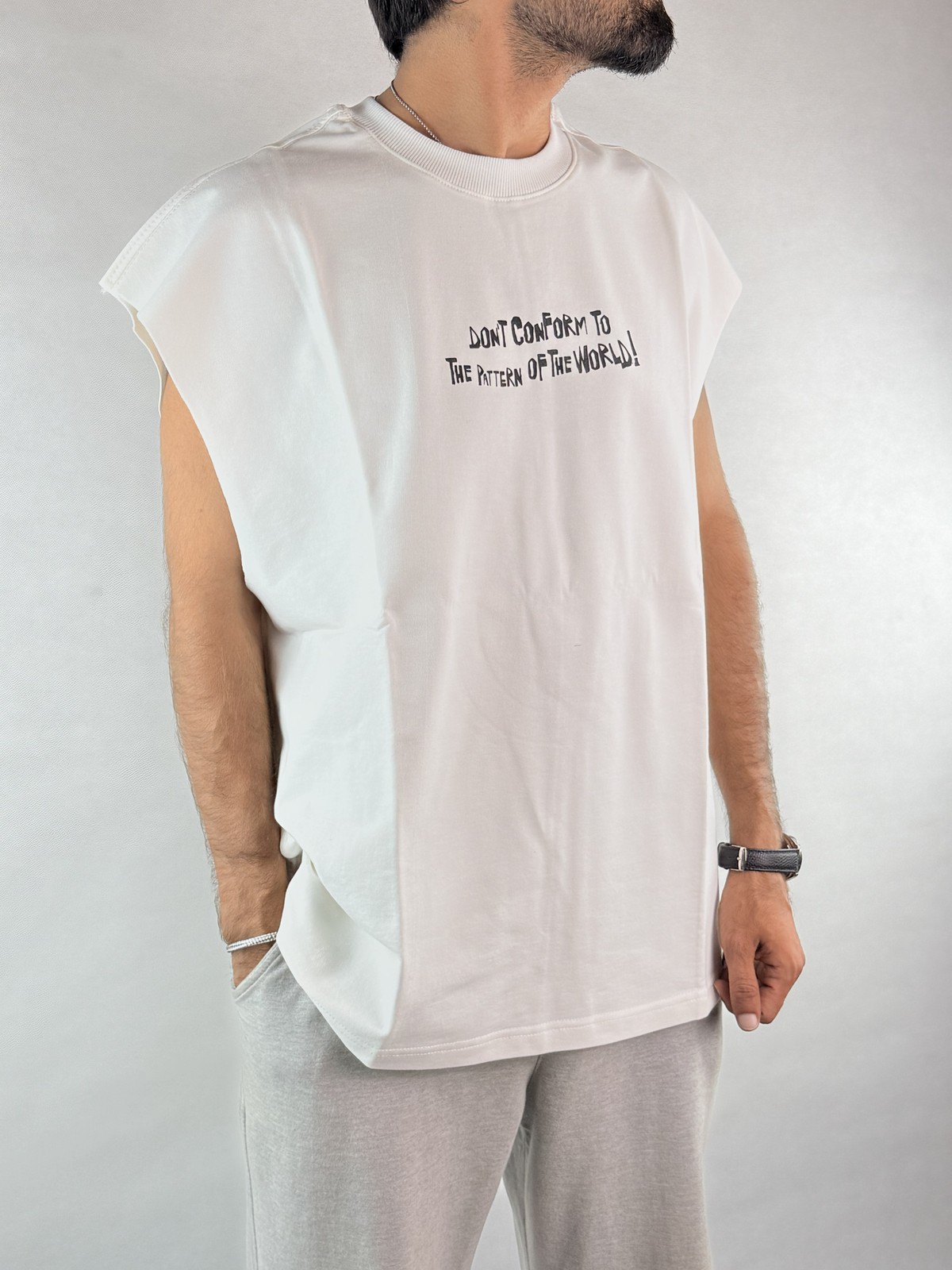 وست مردانه | سفید | 62