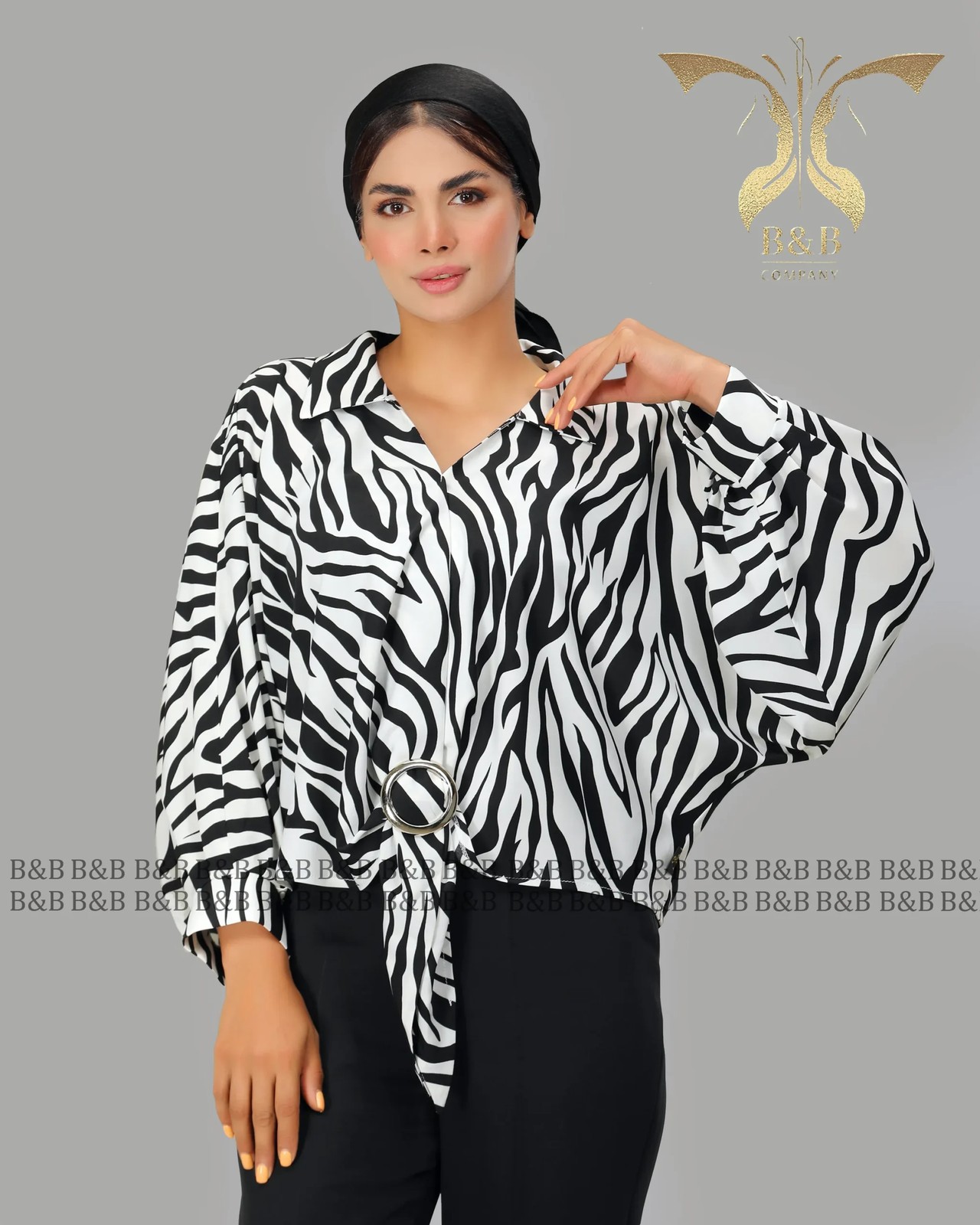 شومیز زنانه B&B سگکدار