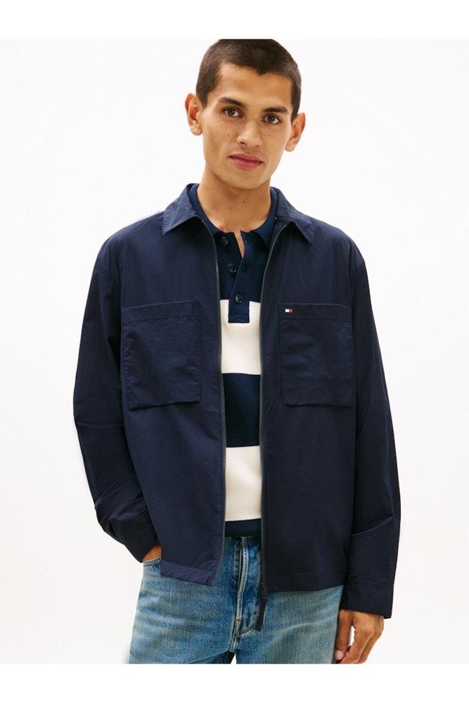 کت مردانه تامی هیلفیگر آستین بلند راسته | Tommy Hilfiger MW0MW42586DW5