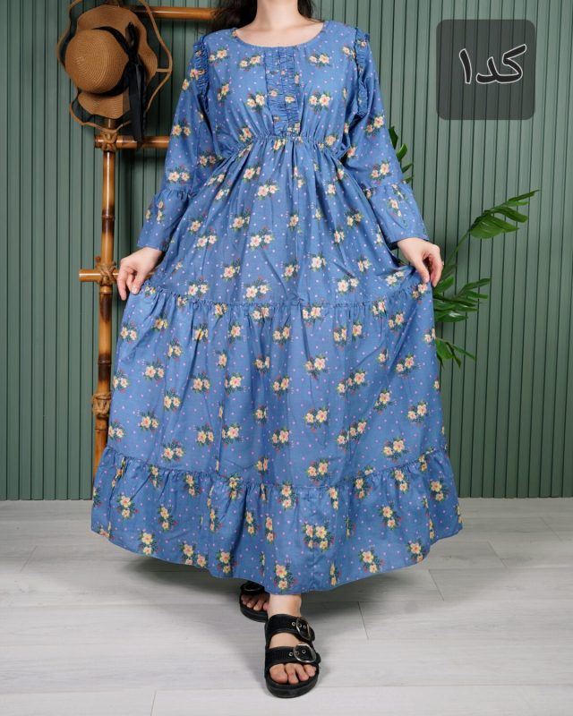 پیراهن زنانه عروسکی هندی تاج محل U7717