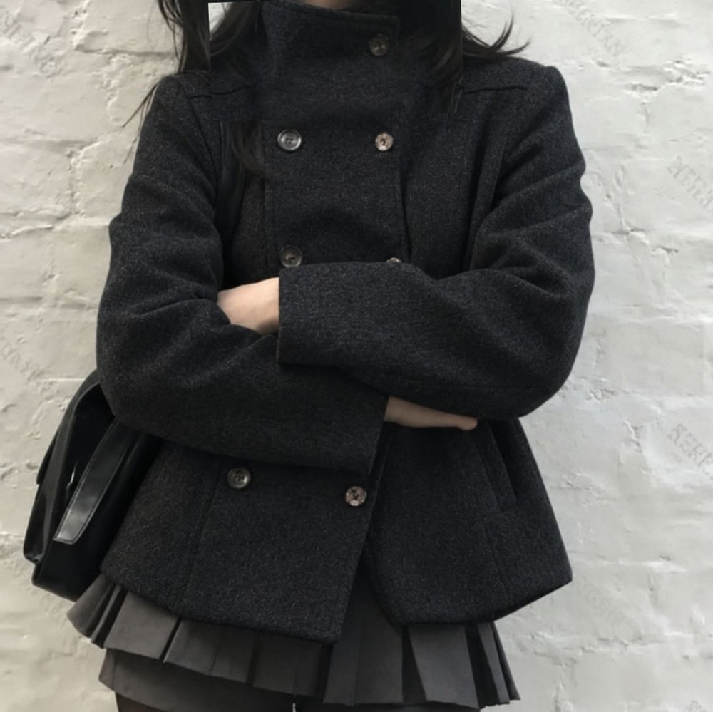 کت یونیسکس پیکوت Pea Coat کد 053