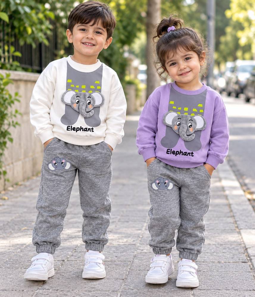 بلوز و شلوار ست طرح فیل ۲۷۰۹