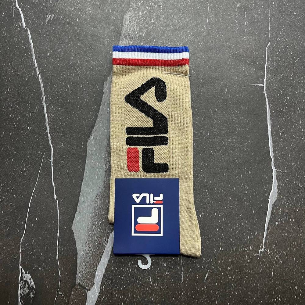 جوراب ساقدار کرم FILA