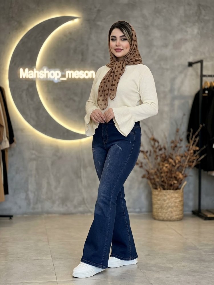 شلوار جین بوتکات جدید🩵