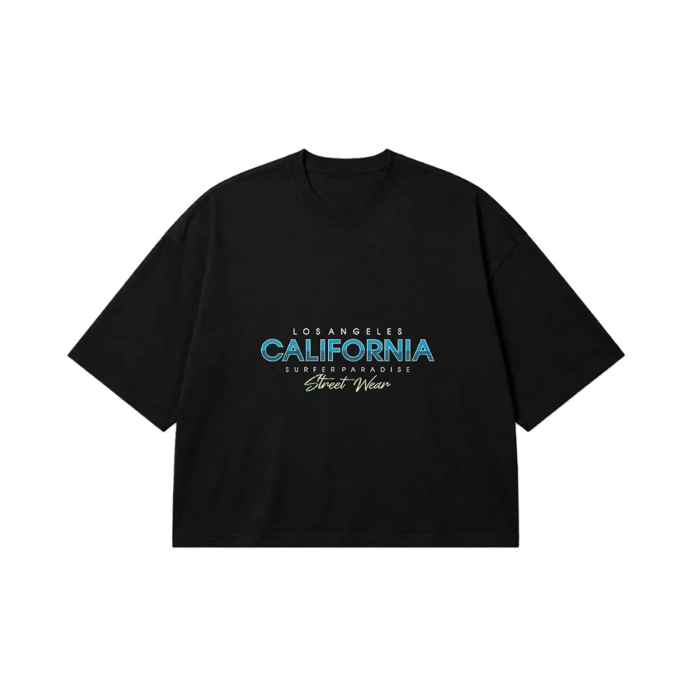 تیشرت باکسی استریتویر طرح California کد 7681