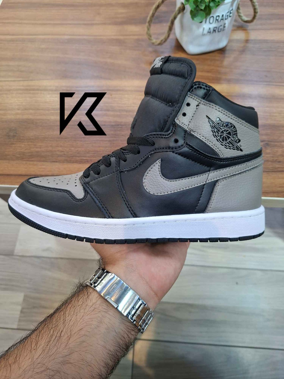 نایک ایر جردن ساقدار شادو Nike Air Jordan 1 Retro High OG Shadow