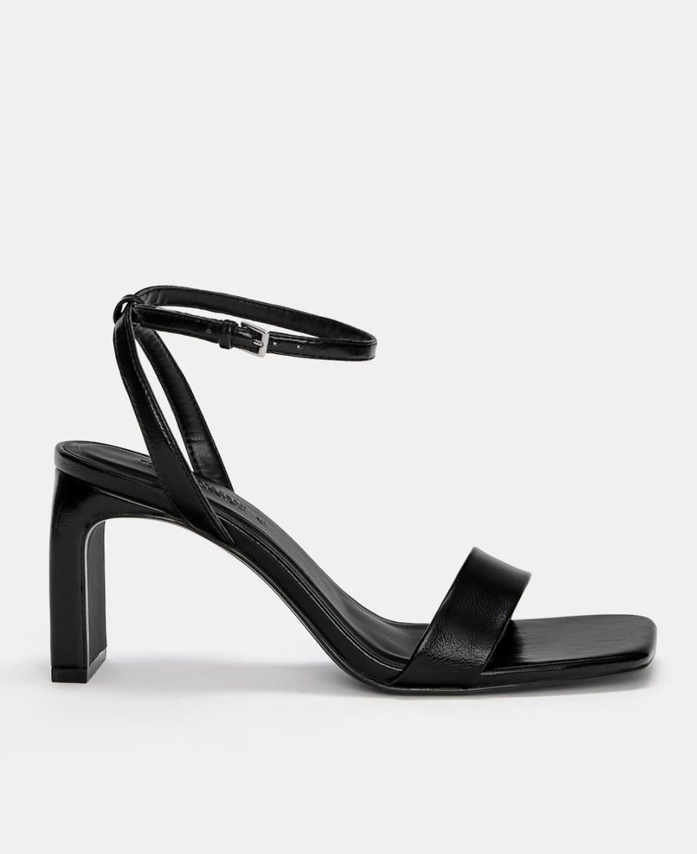 PULL&BEAR High-heel sandals with ankle strap