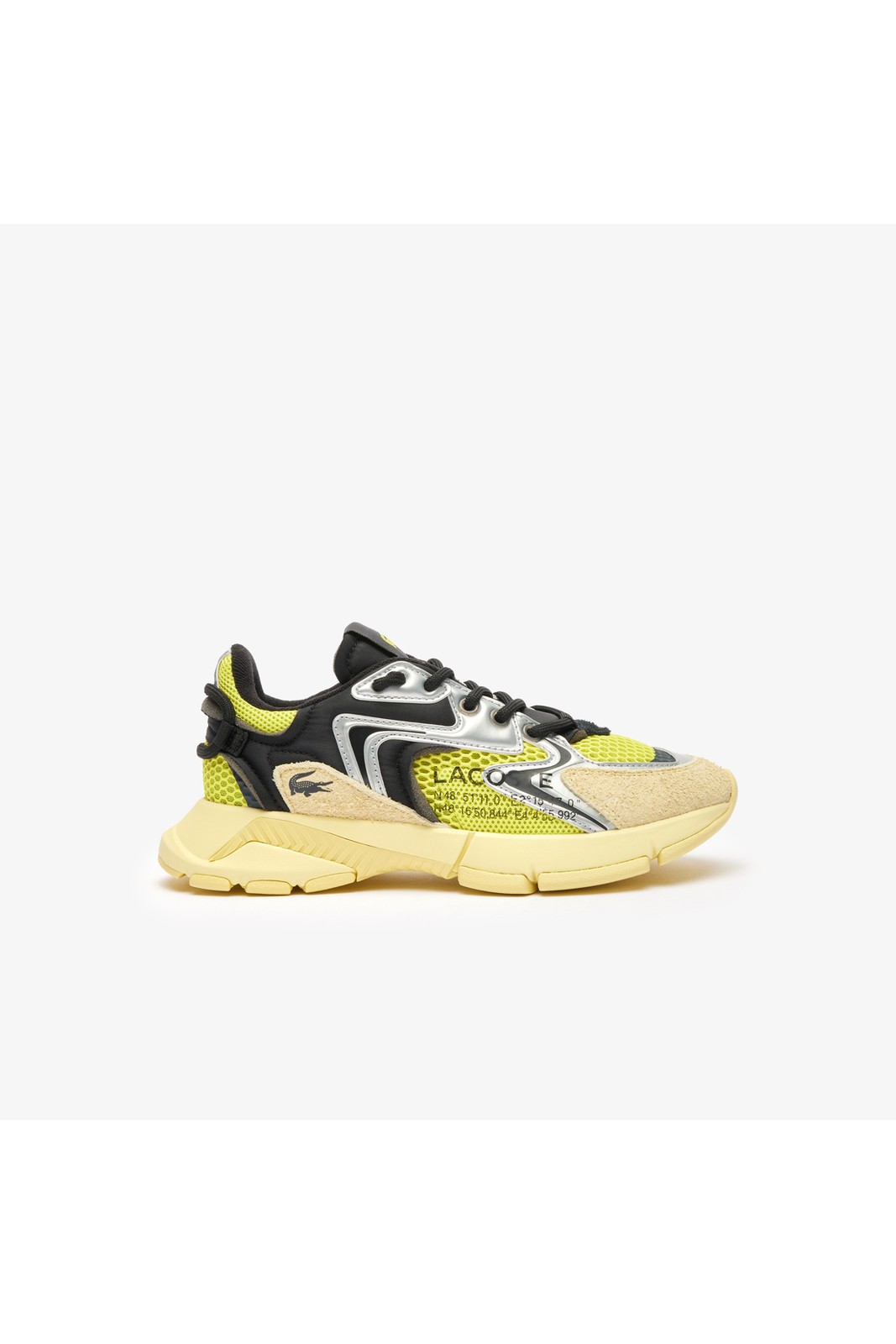 اسنیکر زرد زنانه نئو L003 Lacoste لاکوست اورجینال