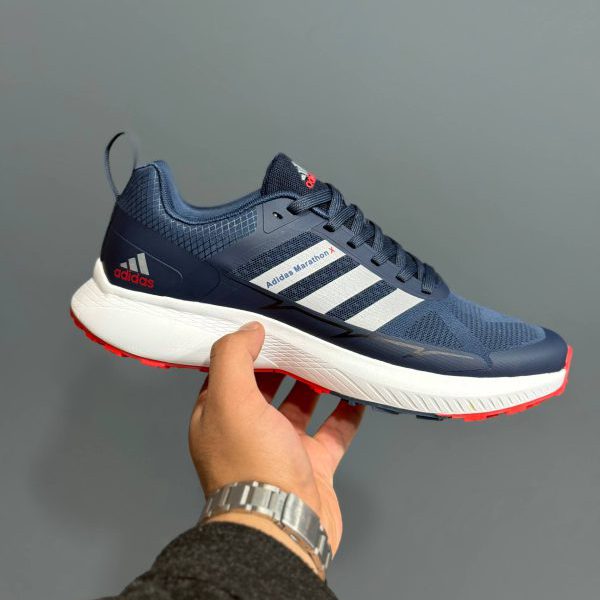 ادیداس ماراتون سورمه ای ست زنانه و مردانه Adidas Marathon shoes