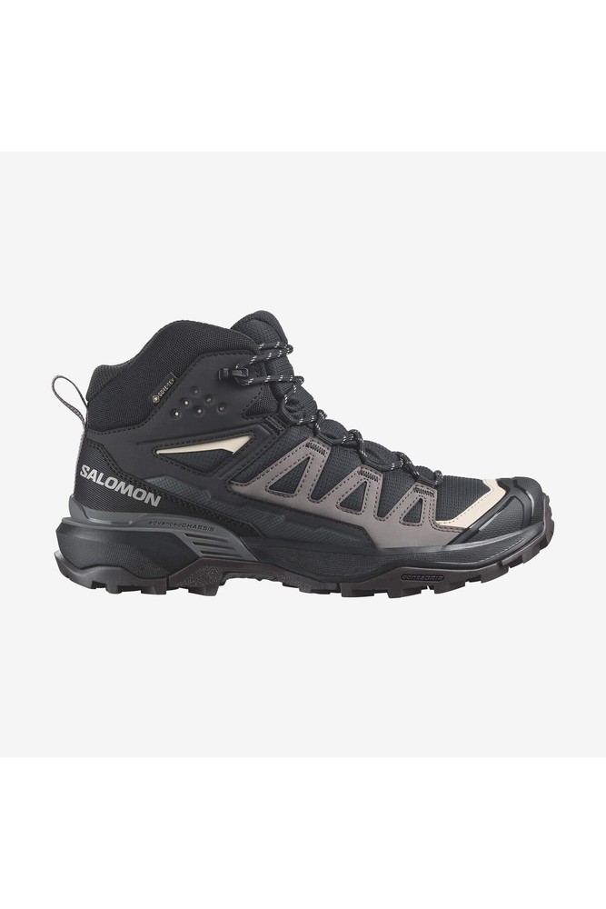 بوت Salomon سالومون طبیعت‌گردی یونیسکس X-Ultra 360 Mid Gtx Gore-Tex® Trail Climbing BLACK اورجینال