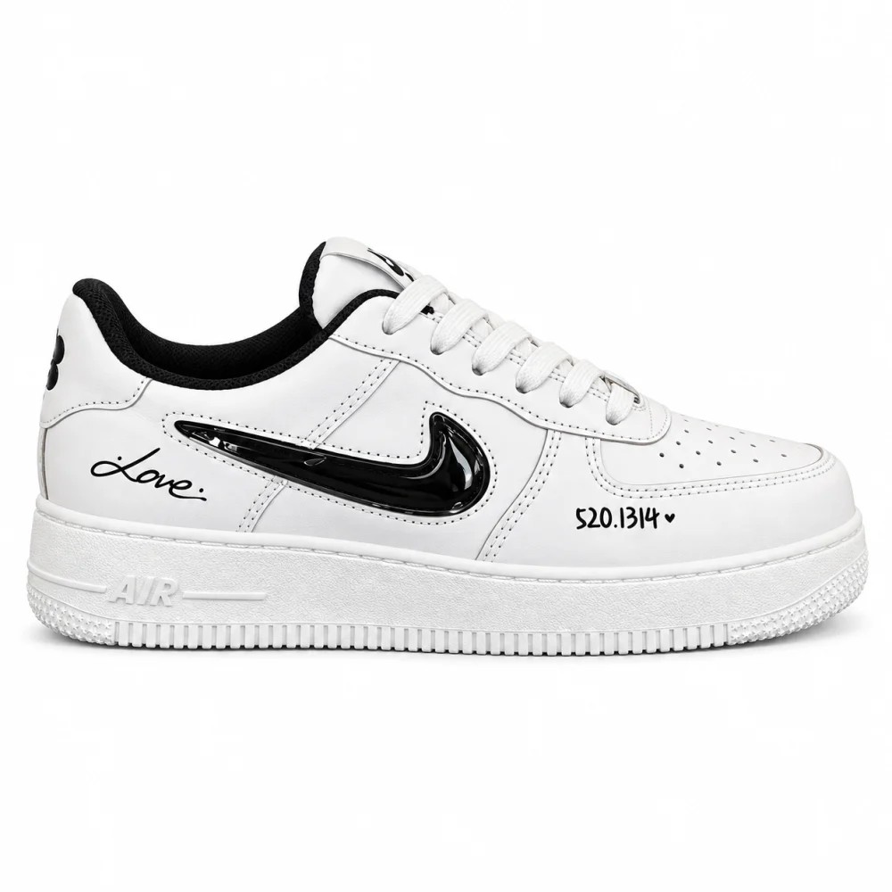 ونس زنانه Nike Air S20 سفید مشکی