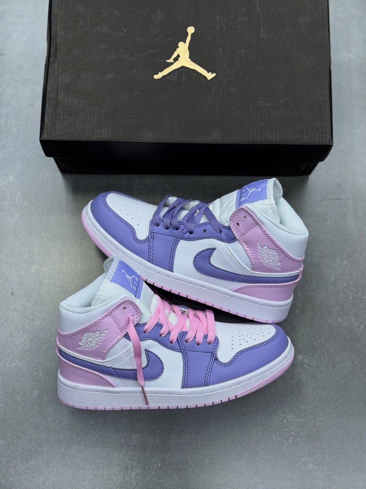 نایک ایر جردن لیلاک پینک Air Jordan 1 Lilac pink